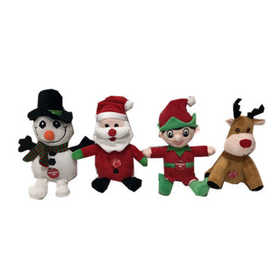 4 ASSTD 0.23M 9.06IN ของเล่นตุ๊กตาคริสต์มาส Frosty The Snowman ตุ๊กตาสัตว์