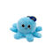 การส่องแสงใหม่ การร้องเพลง การหมุนเวียน การบันทึกเสียง และการซ้ํา Octopus Plush Toy โรงงาน BSCI