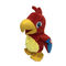 18 ซม. 7.09 นิ้ว Red Parrot Recording Plush Toy ร้องเพลง Laughing Walking