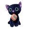 พูดคุยสมจริงแมวดำฮาโลวีนตุ๊กตาสัตว์ 0.18M 7.09ft