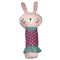 ยัดไส้หมอนกระต่ายสีชมพูน่ารักของเล่นตุ๊กตาเบาะรถของเล่นบรรเทาความเครียด