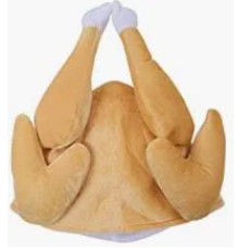 Plush Turkey Hat Drumstick Headbands ไก่งวงขาไม้ตีกลอง Boppers สำหรับวันฮาโลวีนอุปกรณ์เสริมวันขอบคุณพระเจ้า