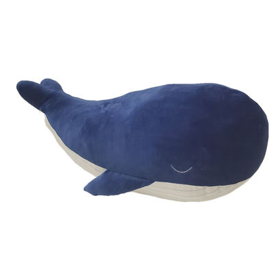 ตุ๊กตาปลาวาฬยักษ์ของเล่นของขวัญขนาดใหญ่สำหรับตกแต่งบ้านของเล่นตุ๊กตา BSCI Audit