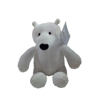 15cm 5.91in ของขวัญตุ๊กตาสัตว์ Coca Cola White Polar Bear Mascot