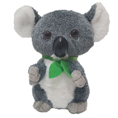 17 ซม.บันทึกของเล่นตุ๊กตาเคลื่อนไหวพูดซ้ำ Koala 100% PP Cotton Inside