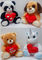 4 ASSTD ของขวัญเด็กตุ๊กตาหมี/อุยคอร์น/หมีแพนด้า/ตุ๊กตาสุนัขตุ๊กตาน่ารัก