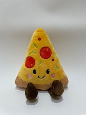 7 ชิ้น พิซซ่าหลากหลาย ของเล่นเพลช, สัตว์ที่เต็มไปด้วยอาหารน่ารัก สําหรับเด็กและตกแต่งบ้าน