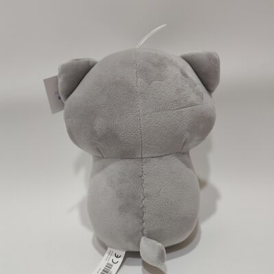 ตุ๊กตาชิบะอินุสุดนุ่มนิ่มขนาด 20 ซม. พร้อมแก้วชาไข่มุก