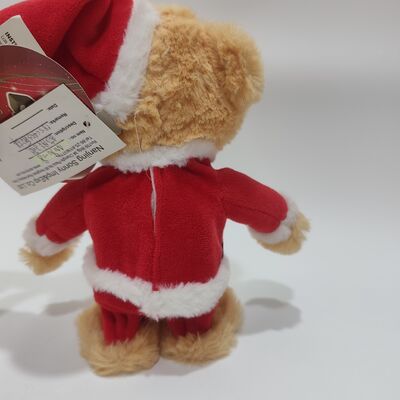 หมีคริสต์มาสที่ร้องเพลงและเดินด้วยดนตรีและการเคลื่อนไหว