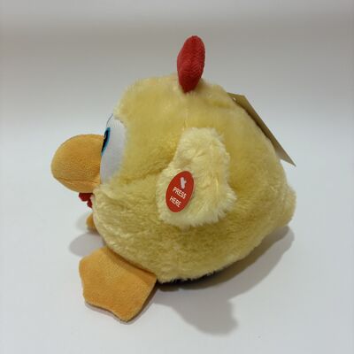 ของเล่นตุ๊กตาไก่เต้นรำวงกลมตลกพร้อมดนตรี