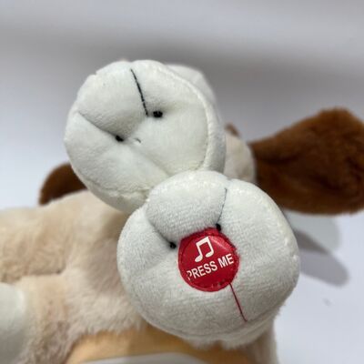 ของเล่นตุ๊กตาสุนัขเต้นรำน่ารักพร้อมคุณสมบัติดนตรีที่สนุกสนาน