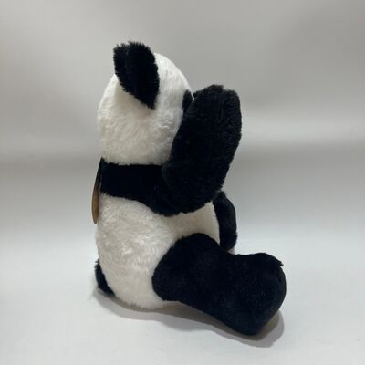 สัมผัส Peek-a-Boo Panda ของเล่น Plush กับฟังก์ชันซ้ําและดนตรี น่ารักหลับลง