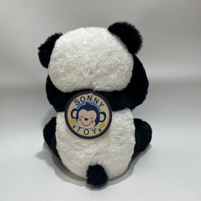 สัมผัส Peek-a-Boo Panda ของเล่น Plush กับฟังก์ชันซ้ําและดนตรี น่ารักหลับลง
