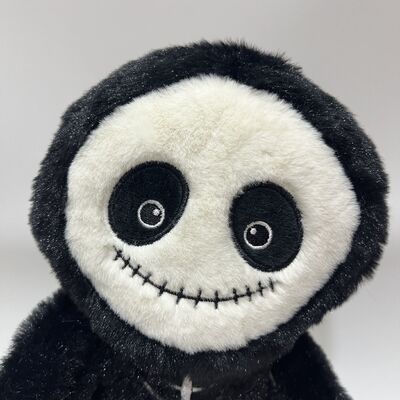 Halloween Skeleton Plush Toy with Swinging Arms Singing and Dancing Spooky Skeleton Doll