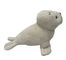 15CM 5.9IN White Seal ตุ๊กตาสัตว์ที่เป็นมิตรต่อสิ่งแวดล้อมที่ทำจากวัสดุรีไซเคิล